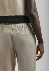 Jogger in felpa|Colore:Sabbia