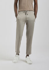 Jogger in felpa|Colore:Cammello