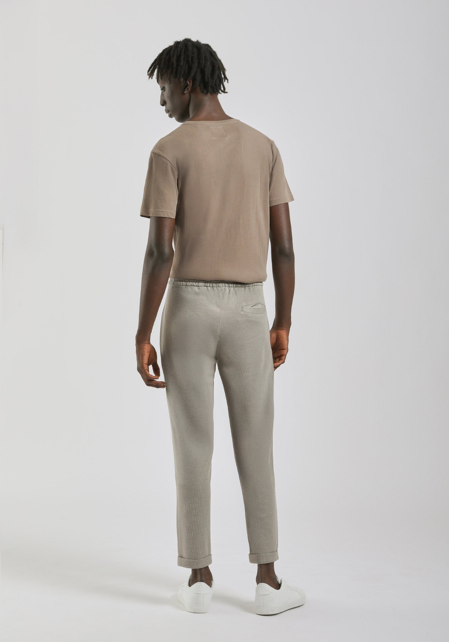 Jogger in felpa|Colore:Cammello