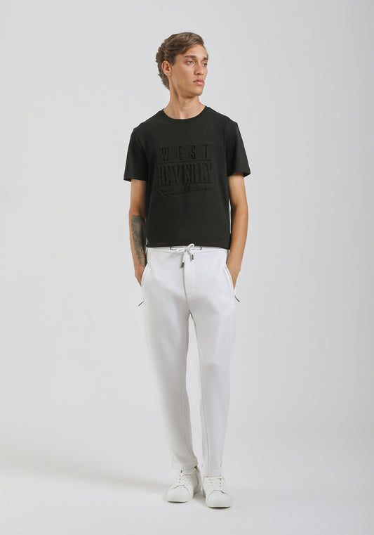 Jogger in felpa|Colore:Off white