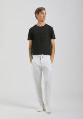 Jogger in felpa|Colore:Off white