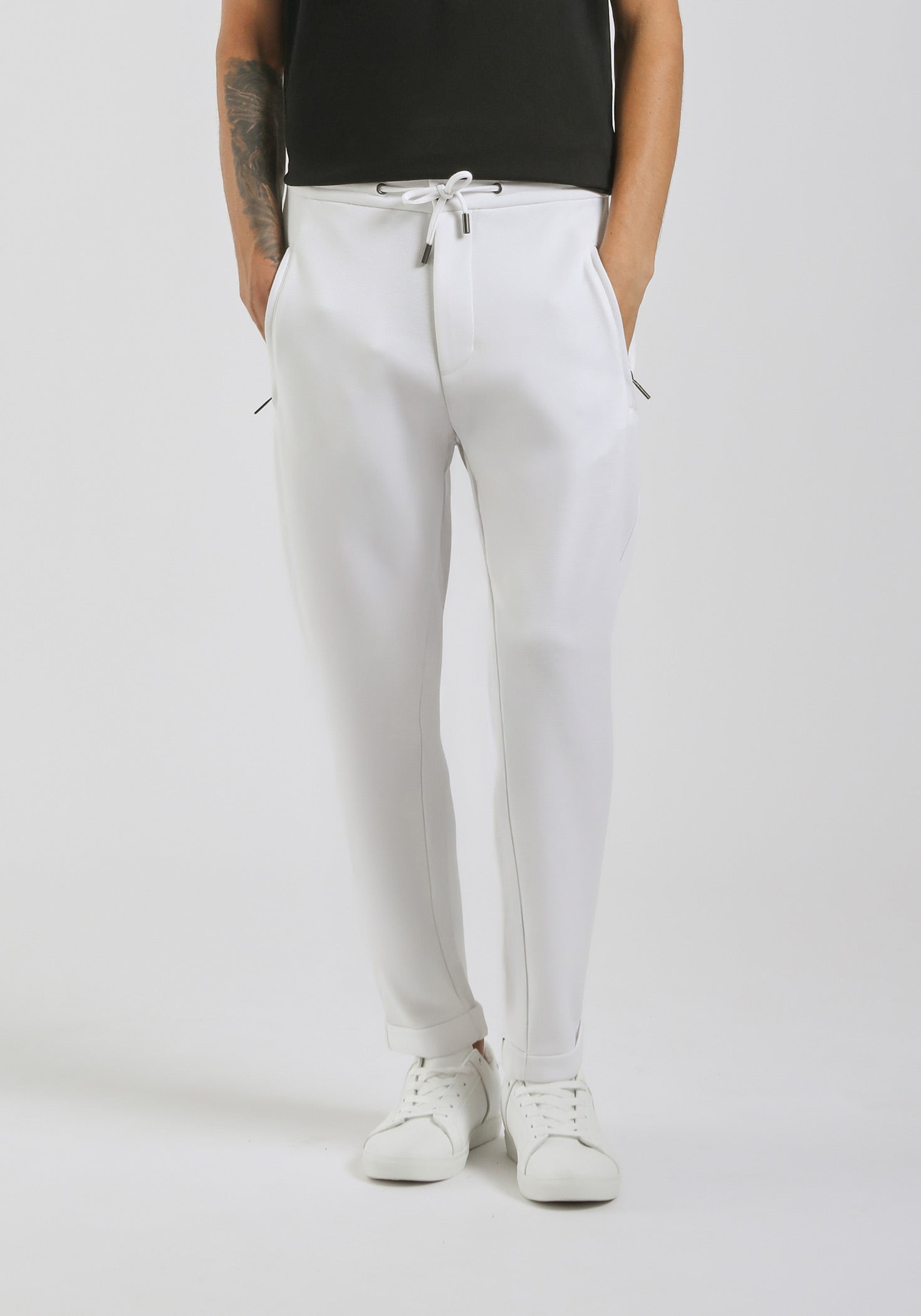 Jogger in felpa|Colore:Off white