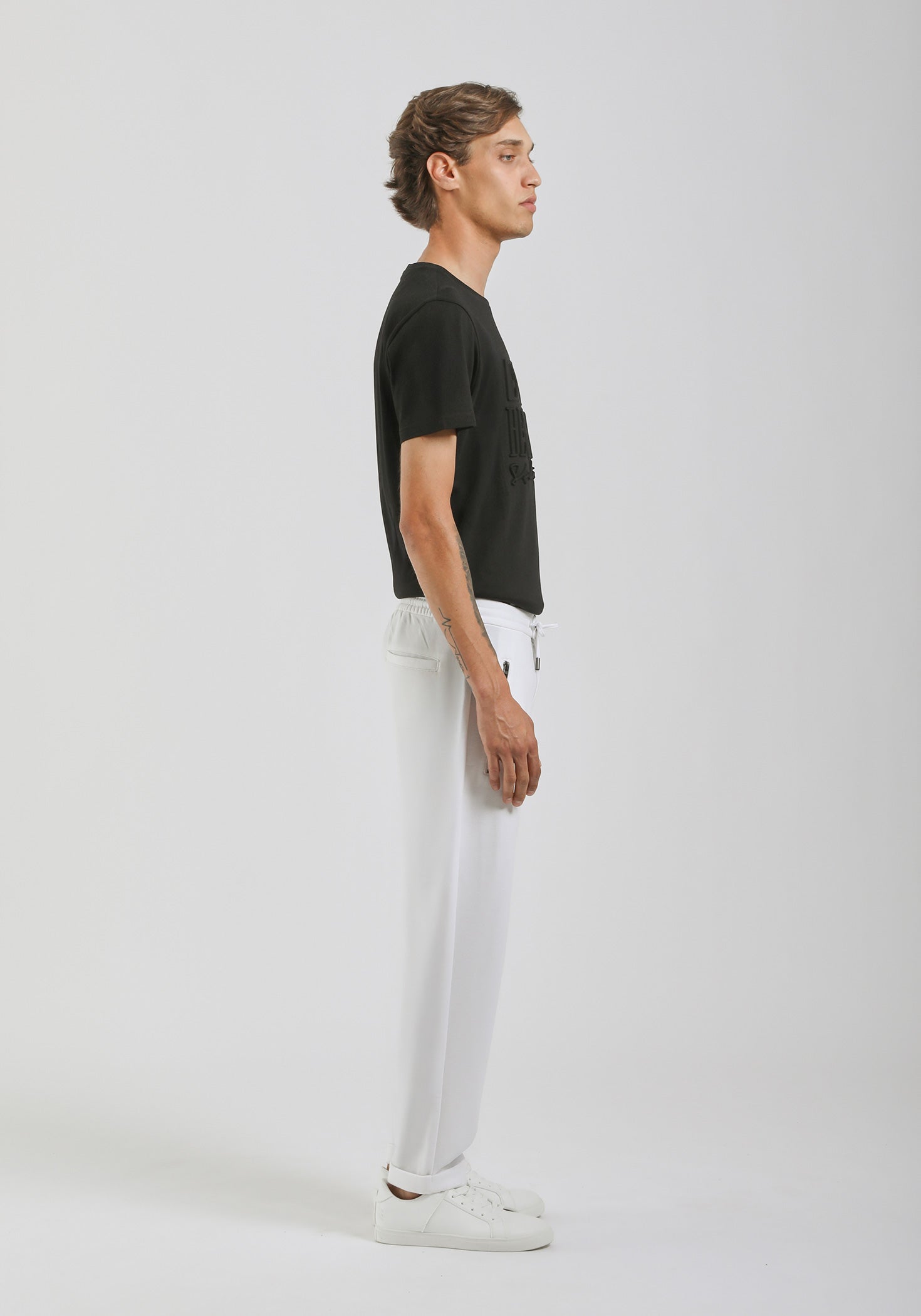 Jogger in felpa|Colore:Off white