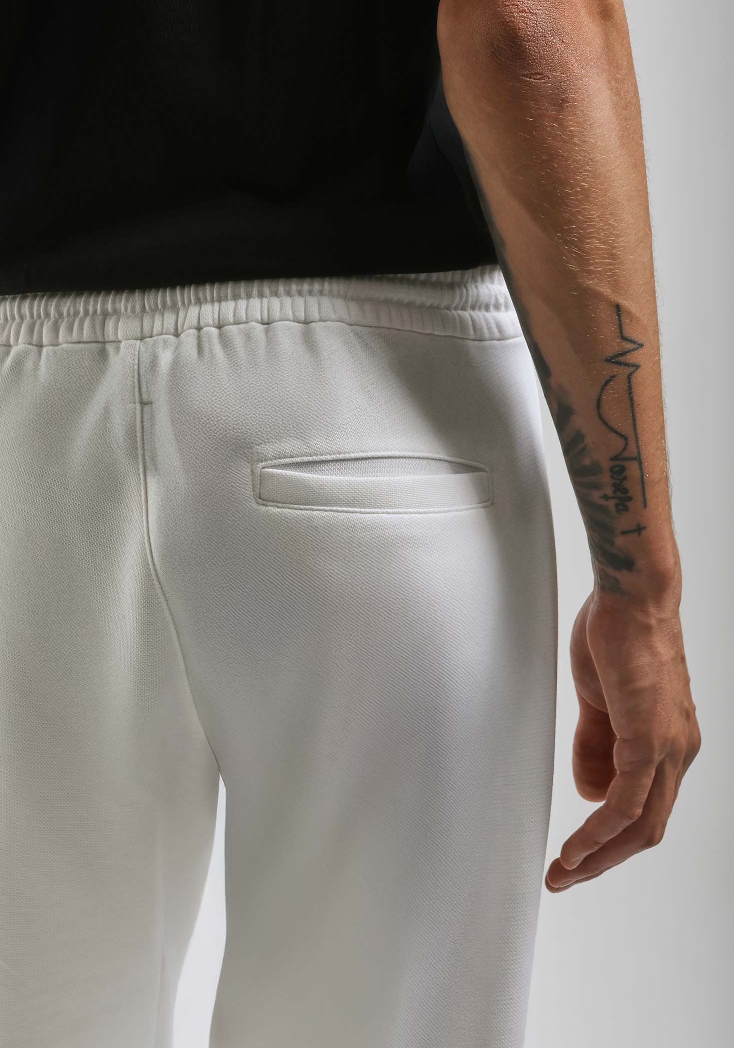 Jogger in felpa|Colore:Off white