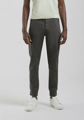 Pantalone cargo in cotone|Colore:Grigio scuro