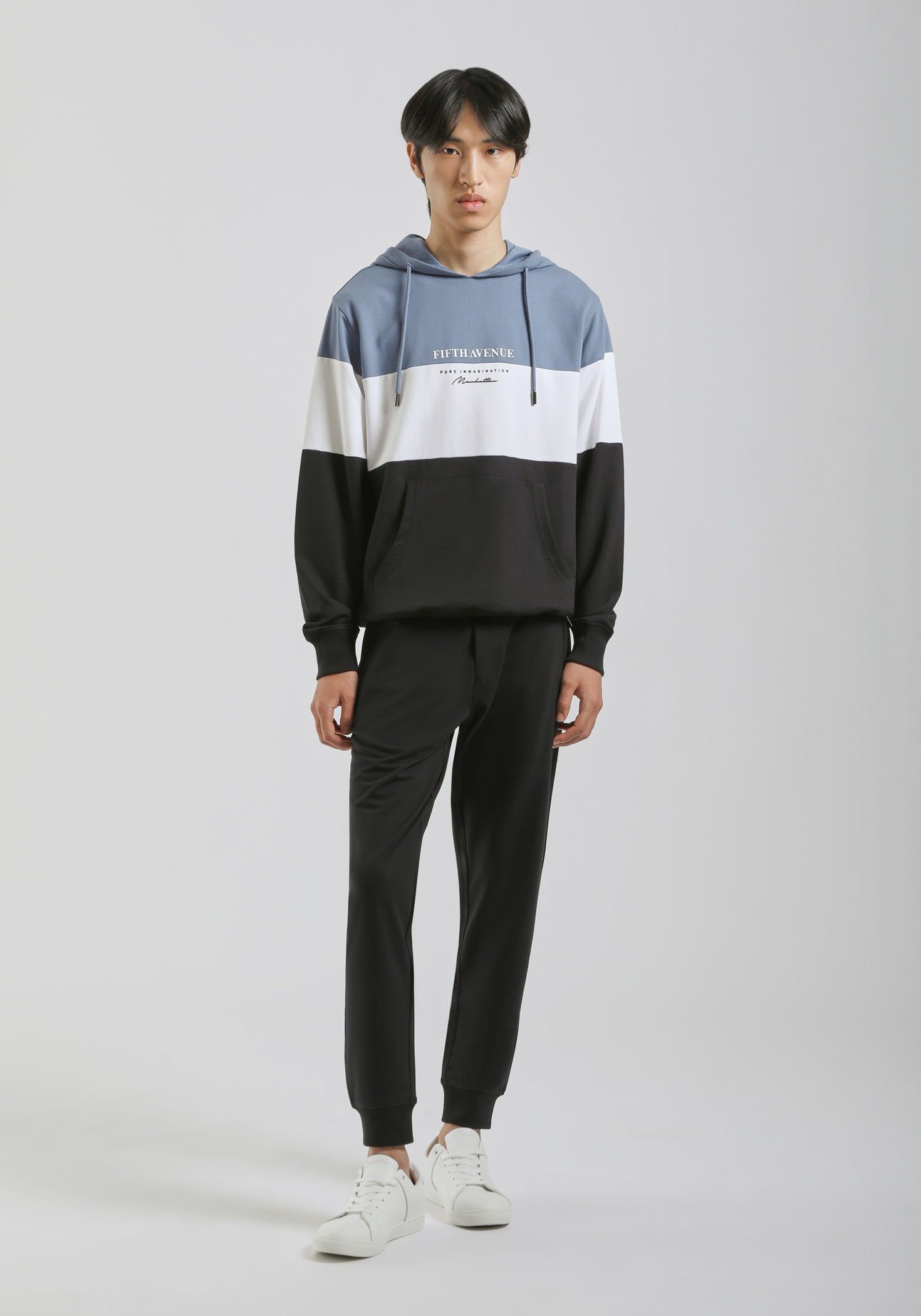 Jogger in felpa|Colore:Blue