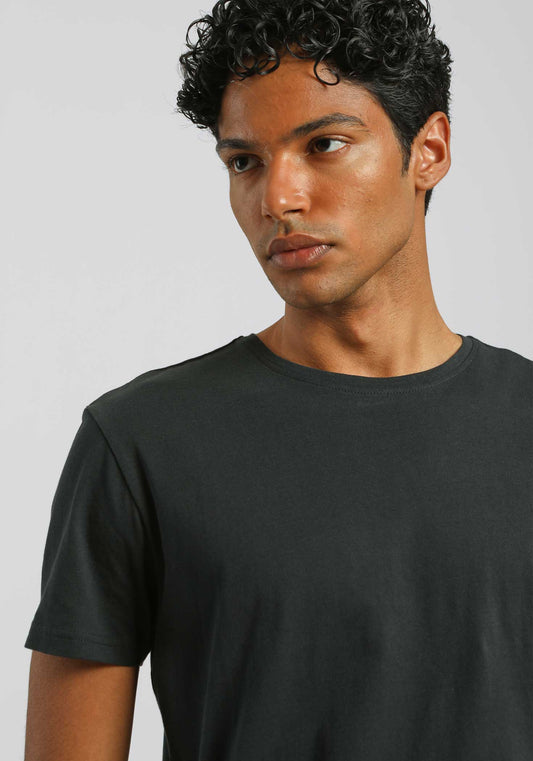 T-shirt basic 100% cotone|Colore:Blue