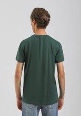 T-shirt basic 100% cotone|Colore:Petrolio