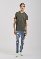 T-shirt basic 100% cotone|Colore:Verde bosco