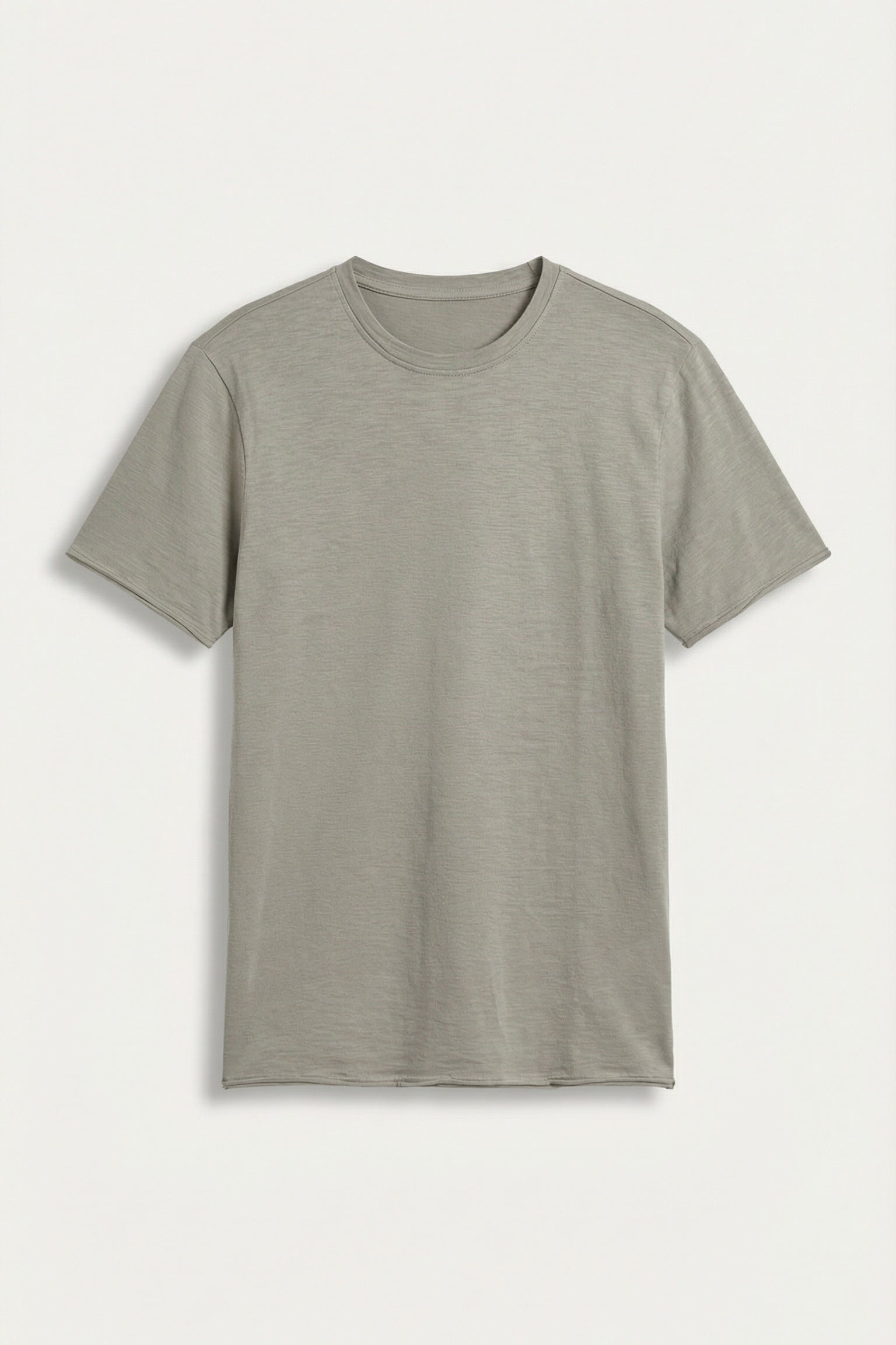 T-shirt basic 100% cotone|Colore:Grigio medio