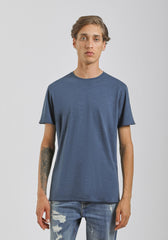 T-shirt basic 100% cotone|Colore:Jeans