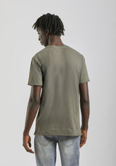 T-shirt basic 100% cotone|Colore:Salvia