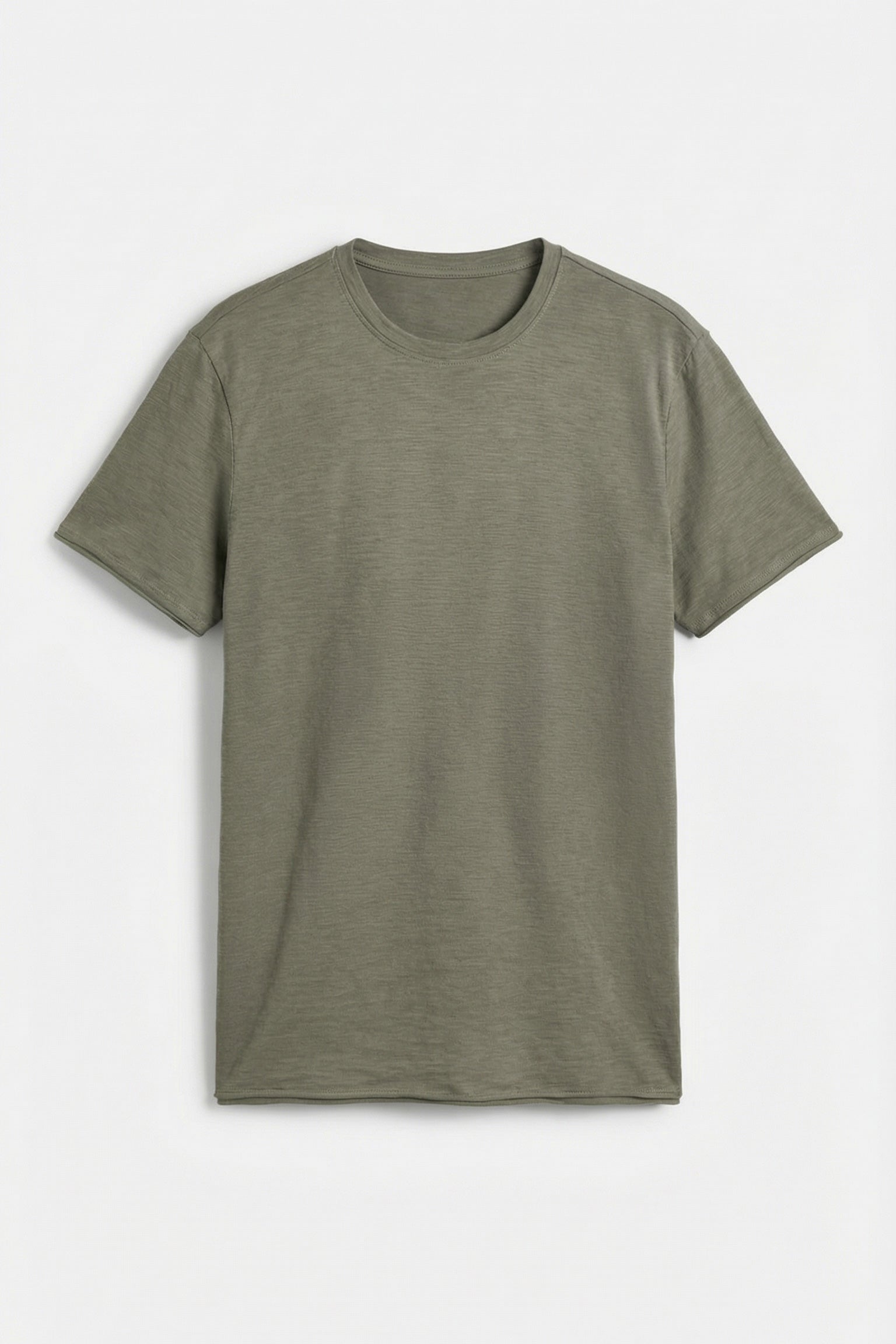 T-shirt basic 100% cotone|Colore:Salvia