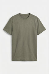 T-shirt basic 100% cotone|Colore:Salvia