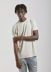 T-shirt elastica con stampa|Colore:Ecrù