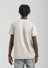 T-shirt elastica con stampa|Colore:Ecrù