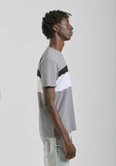 T-shirt colorblock|Colore:Avion