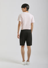 Bermuda in felpa|Colore:Nero