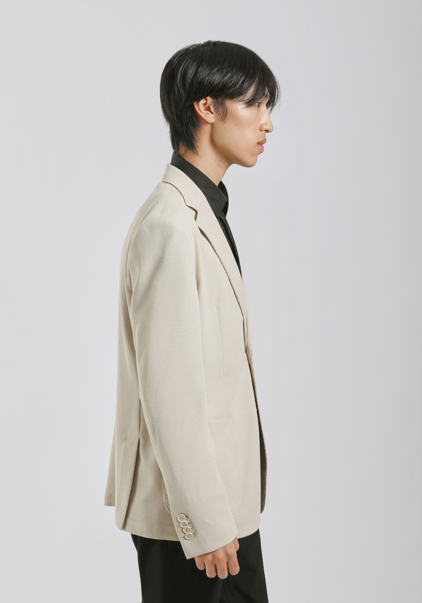 Giacca tinta unita|Colore:Beige