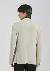 Giacca tinta unita|Colore:Beige