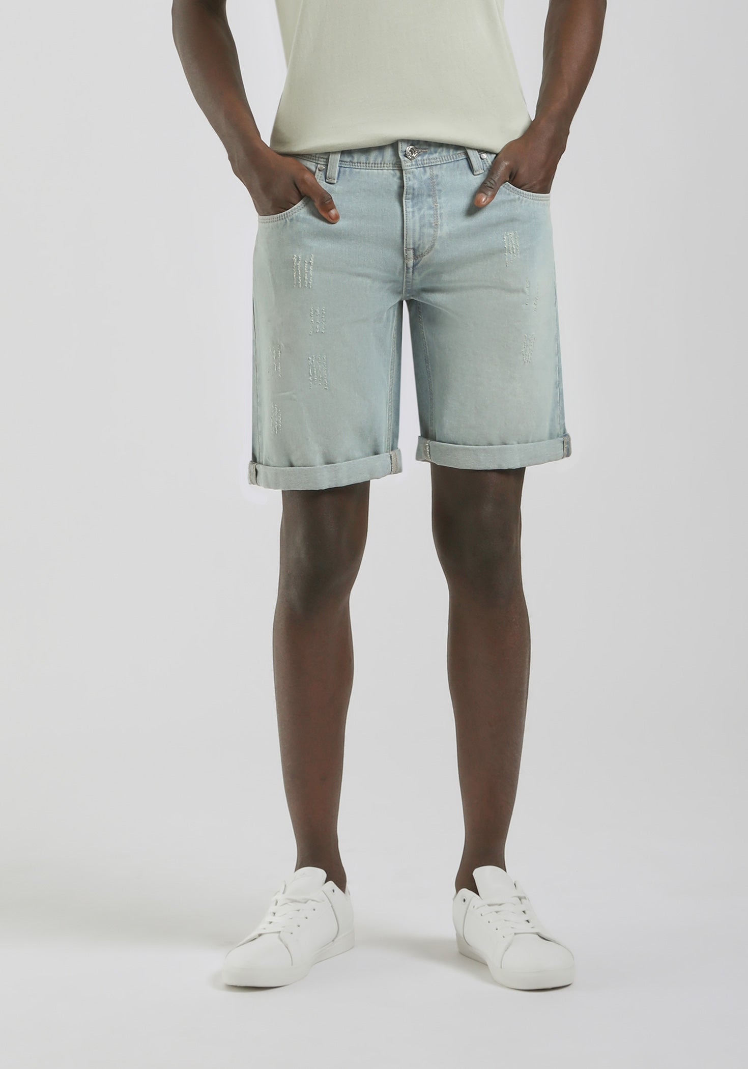 Bermuda di jeans regular fit|Colore:Jeans