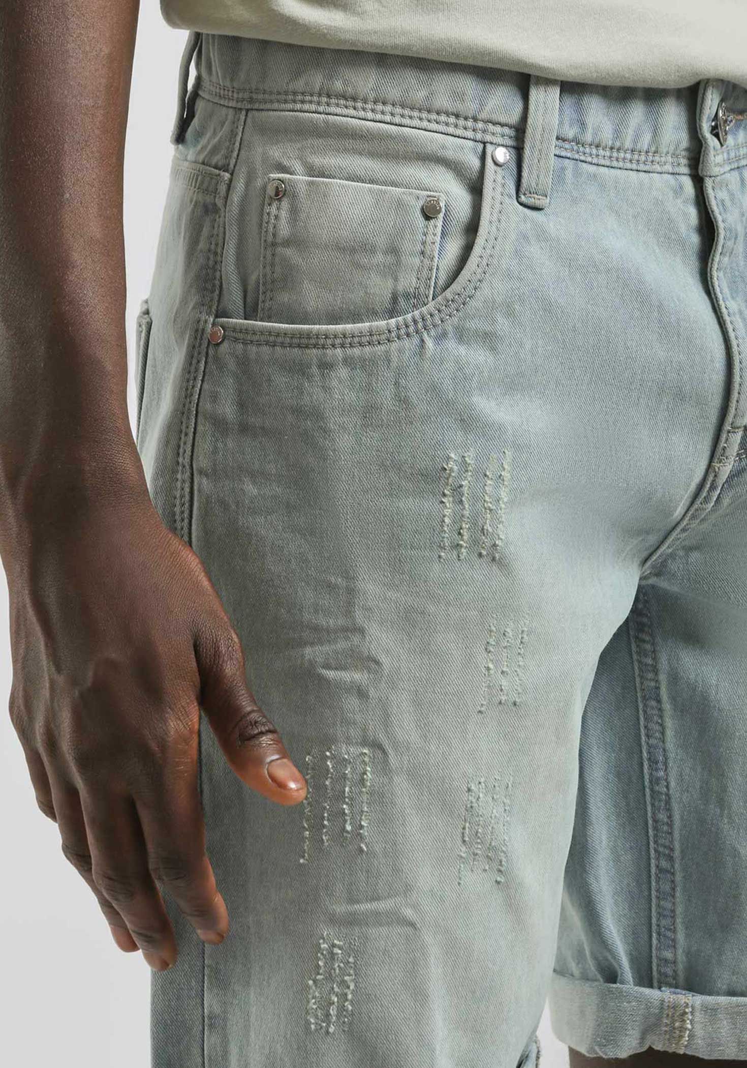 Bermuda di jeans regular fit|Colore:Jeans