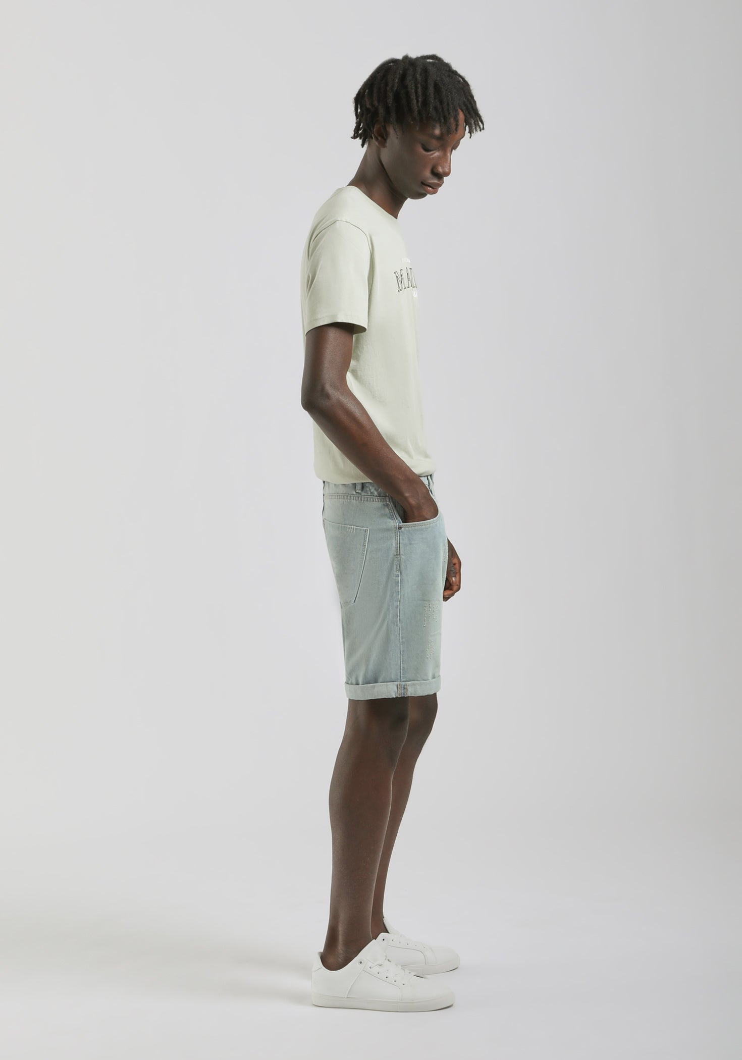Bermuda di jeans regular fit|Colore:Jeans