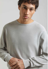 Maglia girocollo strutturato|Colore:Ghiaccio tw