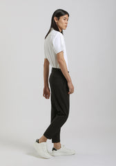 Pantaloni chino in nylon|Colore:Nero