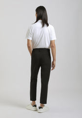 Pantaloni chino in nylon|Colore:Nero