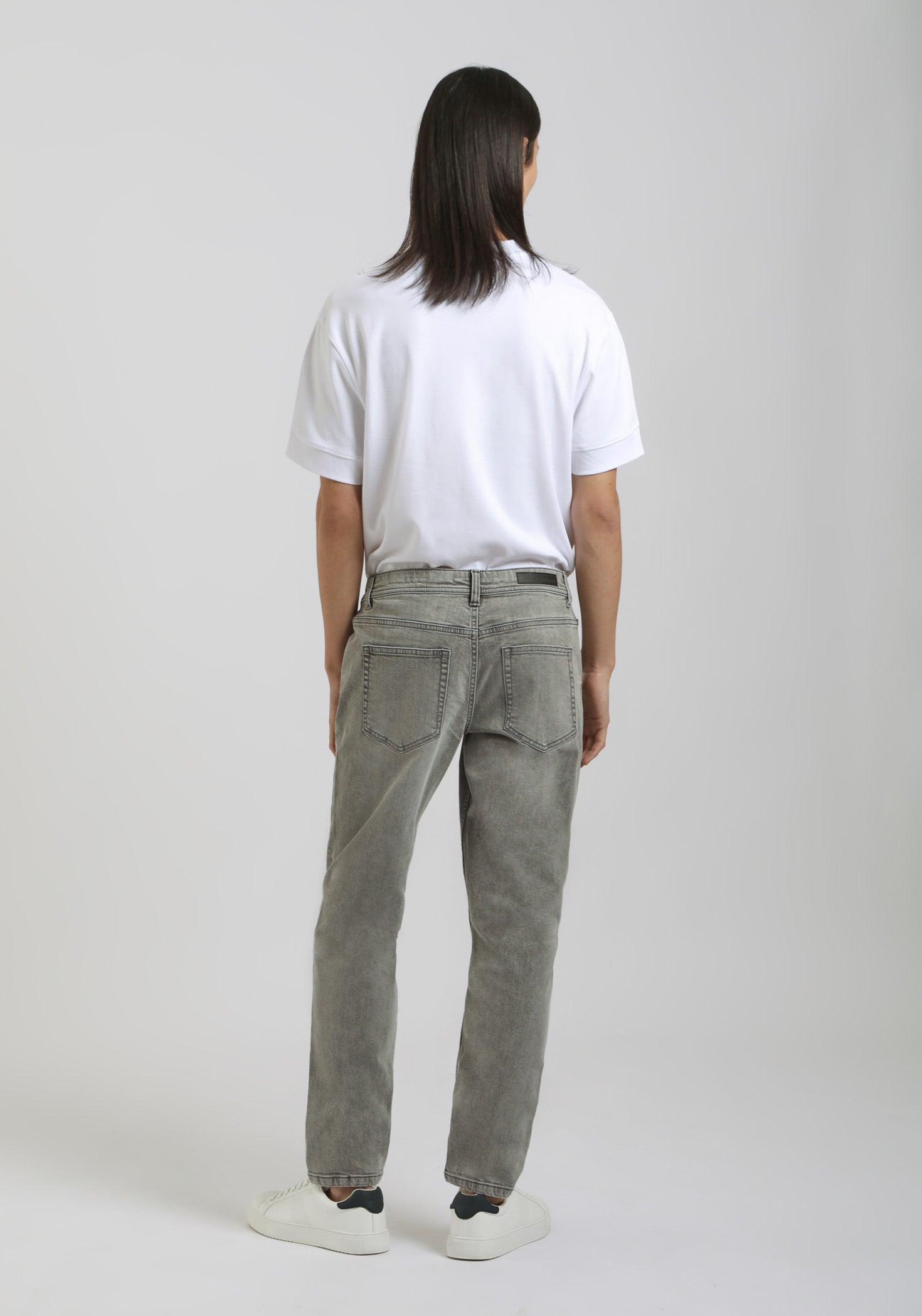 Jeans slim fit grigio|Colore:Jeans grigio