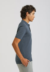 Polo in maglia|Colore:Denim
