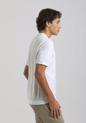 T-shirt in maglia|Colore:Bianco