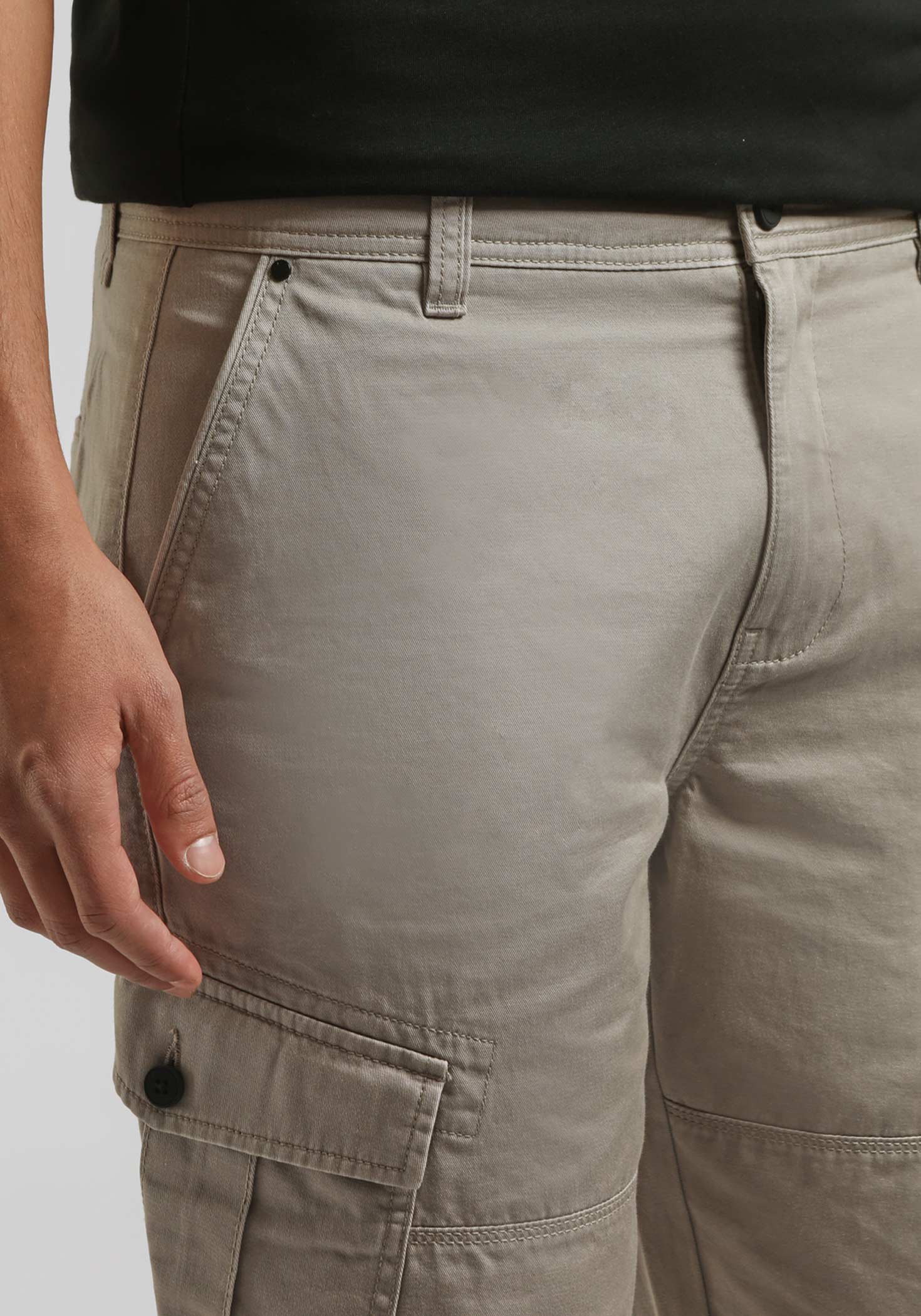 Bermuda cargo 100% cotone|Colore:Sabbia