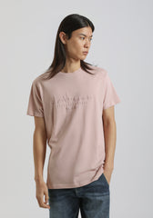 T-shirt con stampa|Colore:Rosa medio