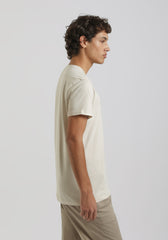 T-shirt 100% cotone con stampa|Colore:Ecrù