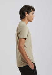 T-shirt 100% cotone con stampa|Colore:Beige