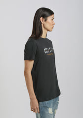 T-shirt 100% cotone con stampa|Colore:Blue