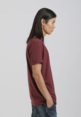 T-shirt 100% cotone con stampa|Colore:Rubino