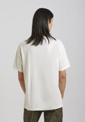 T-shirt strutturata|Colore:Off white
