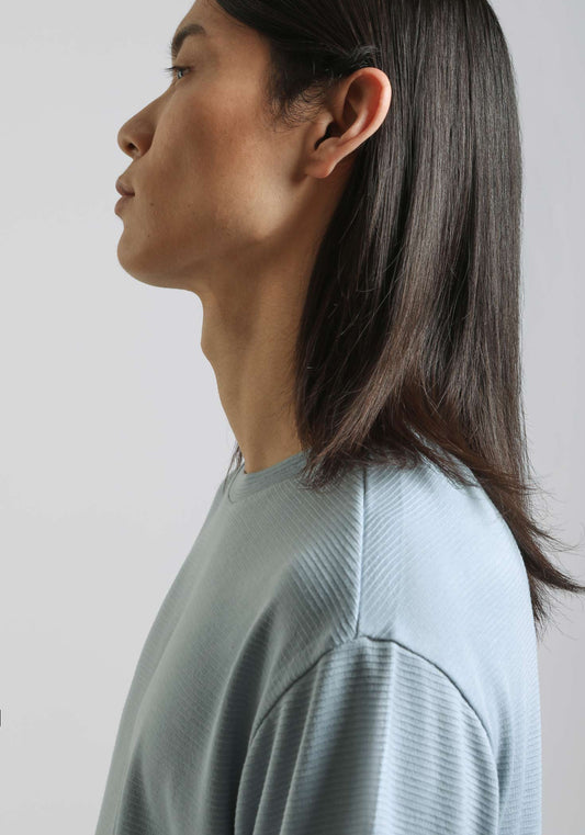 T-shirt strutturata|Colore:Polvere