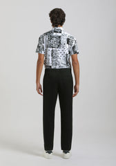 Pantaloni chino in cotone|Colore:Nero