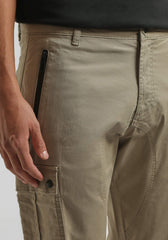 Pantaloni cargo in cotone|Colore:Beige