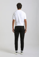 Pantaloni cargo in cotone|Colore:Nero