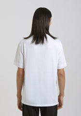 T-shirt strutturata morbida|Colore:Bianco