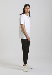 T-shirt strutturata morbida|Colore:Bianco