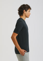 T-shirt in maglia|Colore:Blue