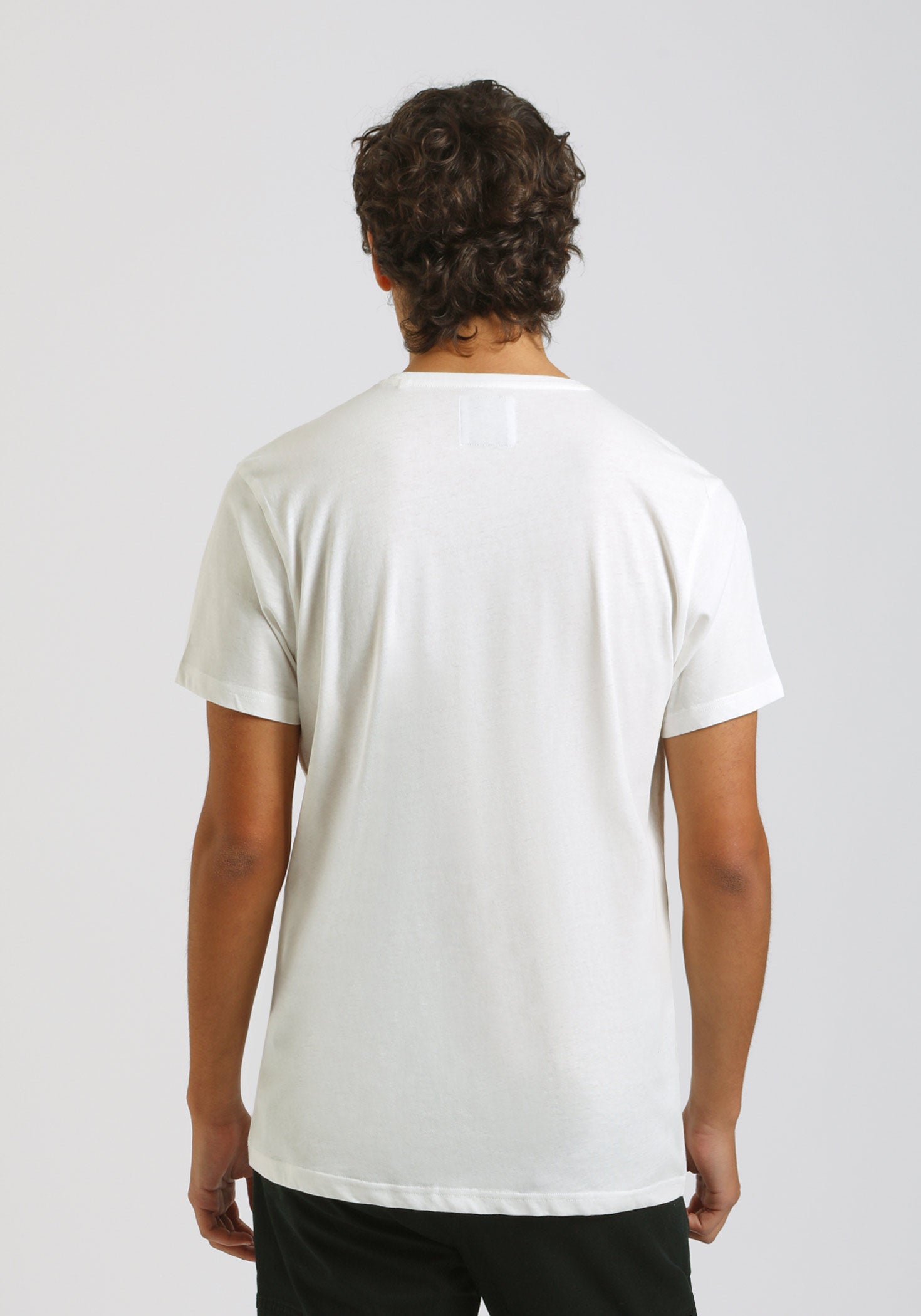 T-shirt 100% cotone con stampa|Colore:Off white