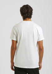 T-shirt 100% cotone con stampa|Colore:Off white