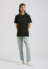 T-shirt 100% cotone con stampa|Colore:Nero